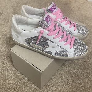Golden Goose Superstar Glitter Sneakers